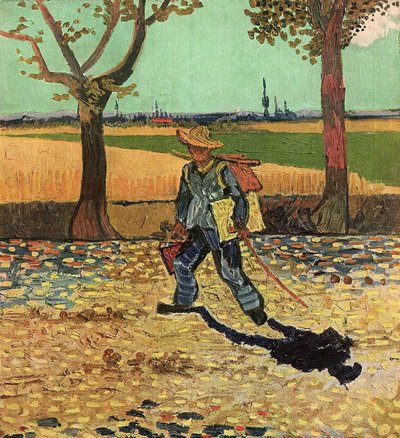 Man met Rugzak, 1888 door Vincent van Gogh